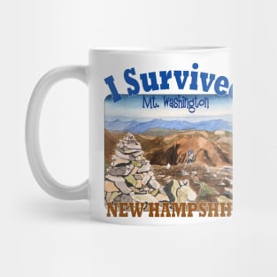 I Survived Mt. Washington, New Hampshire Mug